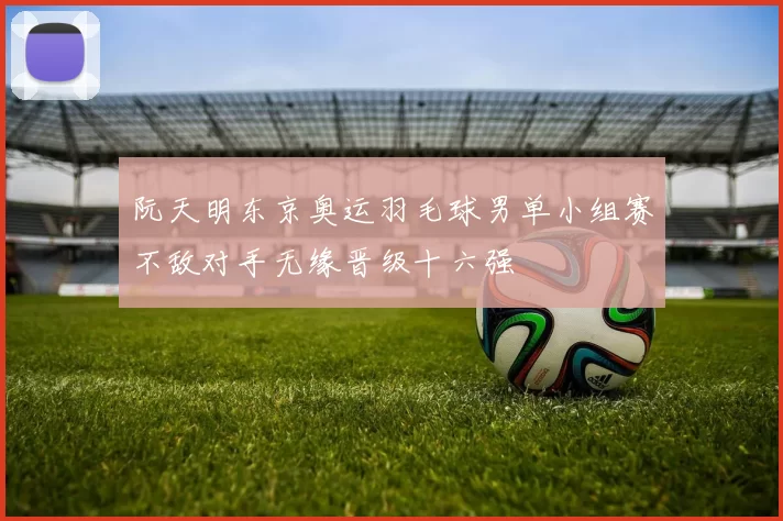 阮天明东京奥运羽毛球男单小组赛不敌对手无缘晋级十六强